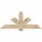 Ekena Millwork Redmond Rough Sawn Timber Gable Bracket, Douglas Fir, 60"W x 25"H x 4"D x 6"F, 10/12 Pitch GBW060X25X0406RED00RDF - alternate 1